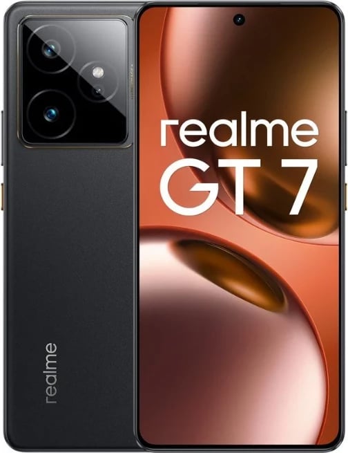 Celular Realme GT 7 12GB/512GB Dual SIM, IceSense Black, OEM