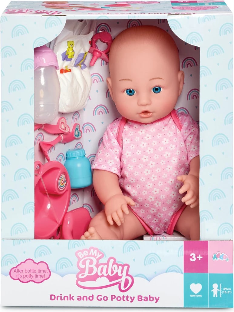 Be My Baby Drink and Go Potty Baby Doll