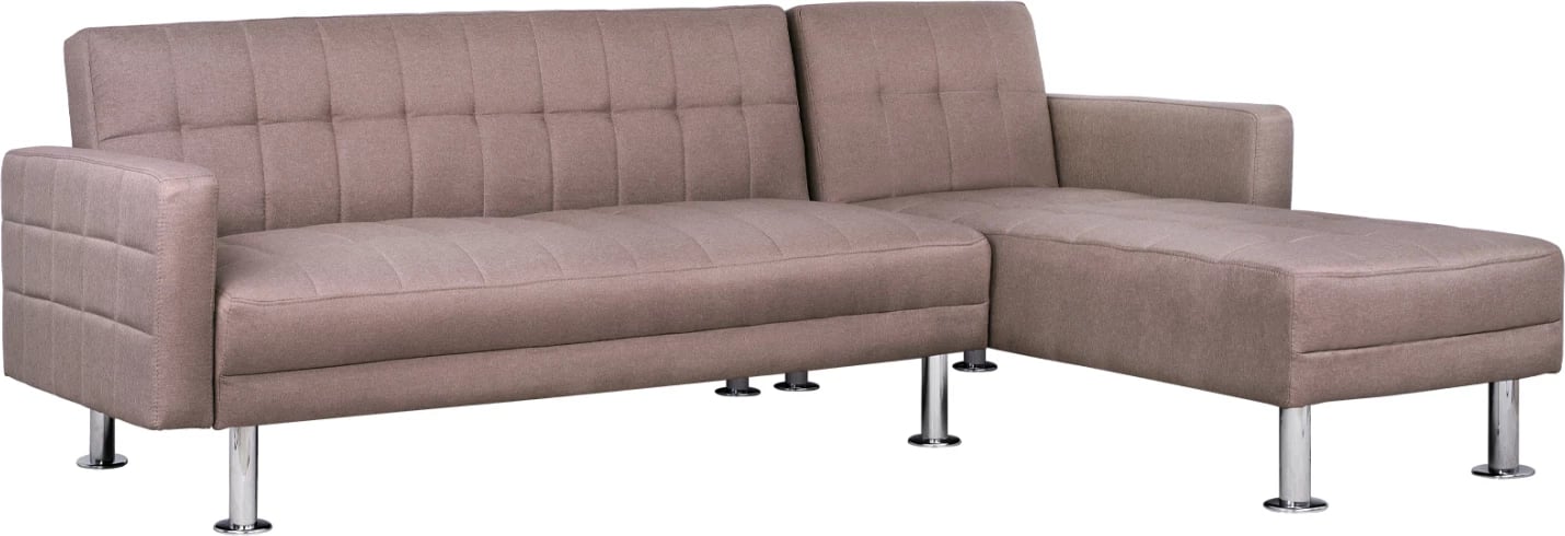 Divan këndor multifunksional, ngjyrë bezhë, Holden FH3147.02, 265x151x78 cm