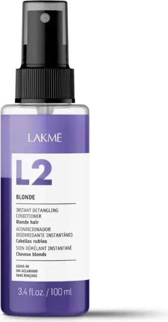 Kondicioner pa shpëlarje për femra Lakme L2 Blonde Dual-Phase, 100ml