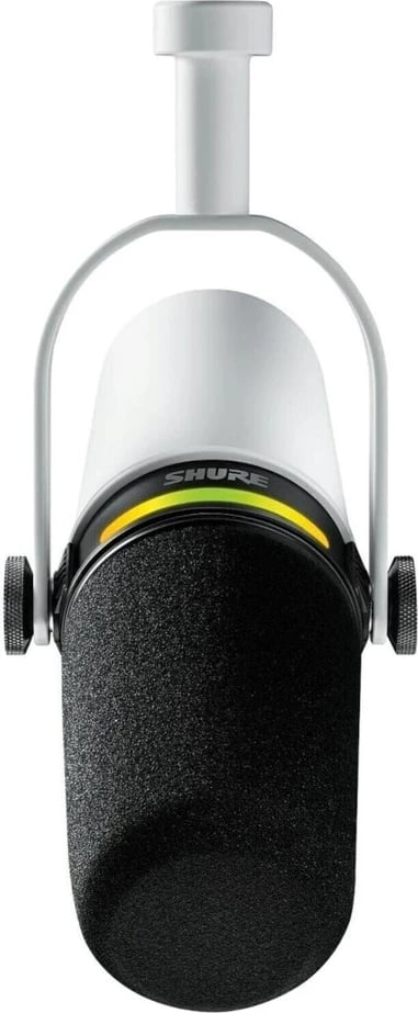 Mikrofon Shure MV7+-W, XLR/USB-C, Bardhë