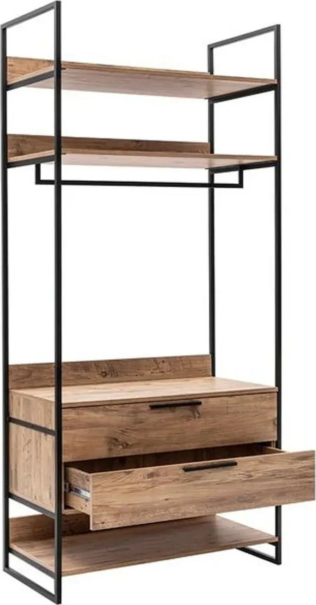 Dollap Hanah Home Dynamic - 12, ngjyrë Atlantic Pine, 104x225x52cm