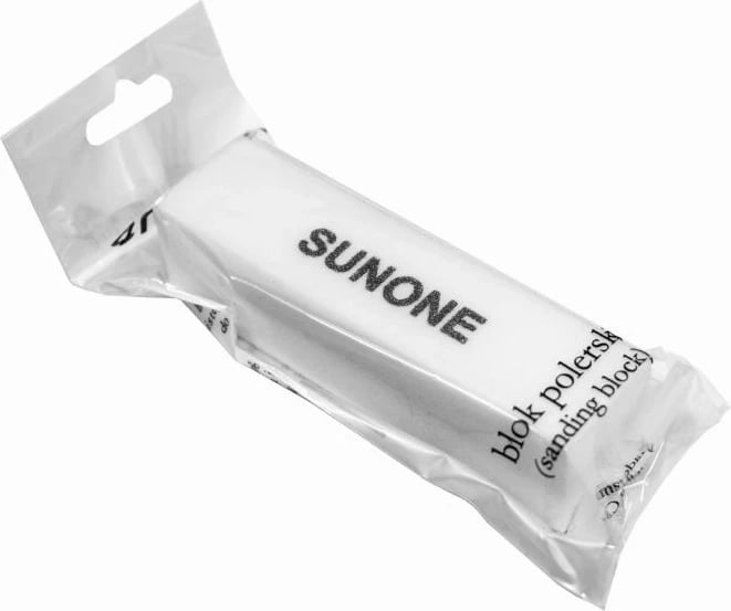 Bllok për lustruar thonjtë Sunone për femra, i bardhë, 1 copë