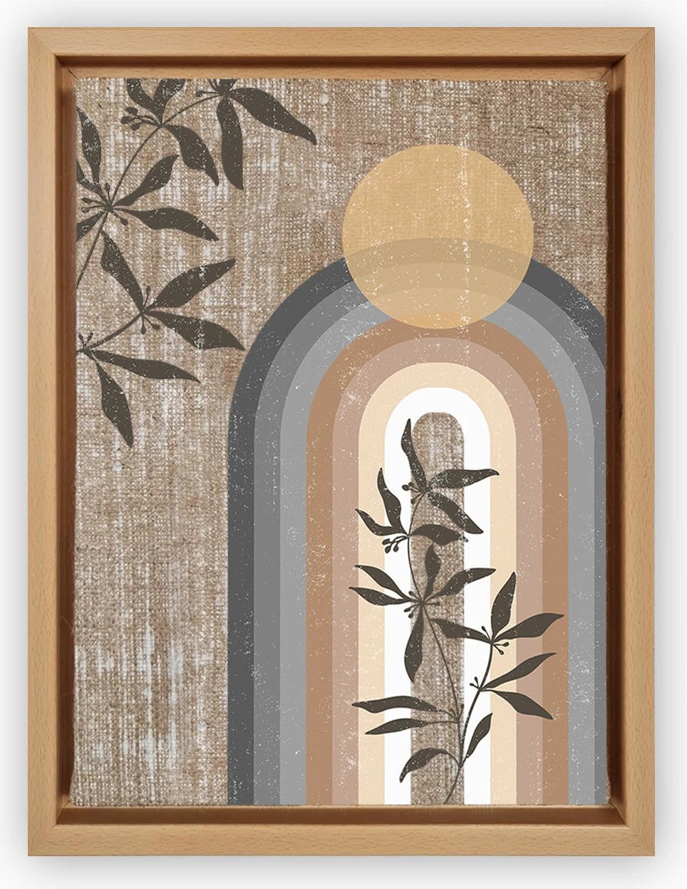 Pikturë dekorative në kanavacë, shumëngjyrëshe, Wallity, LNJ71804047913, 36x46cm