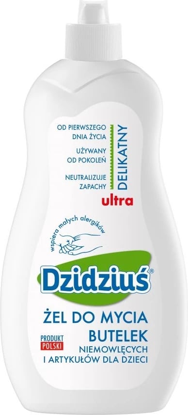 Xhel për pastrim shishe dhe artikuj bebe Dzidziuś 500ml