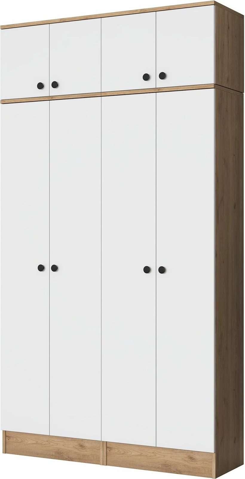 Stendë korridori Skye Decor, ngjyrë arre dhe e bardhë, EA146 - 3883