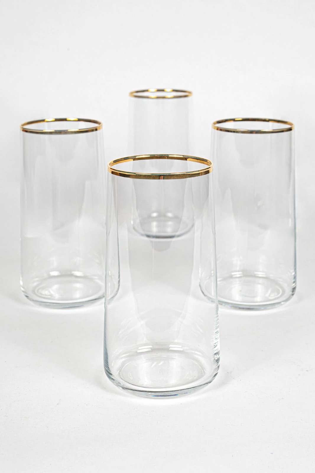 Set gotash (4 copë), Hermia Concept, Avantgarde 520, ngjyrë ari, transparente