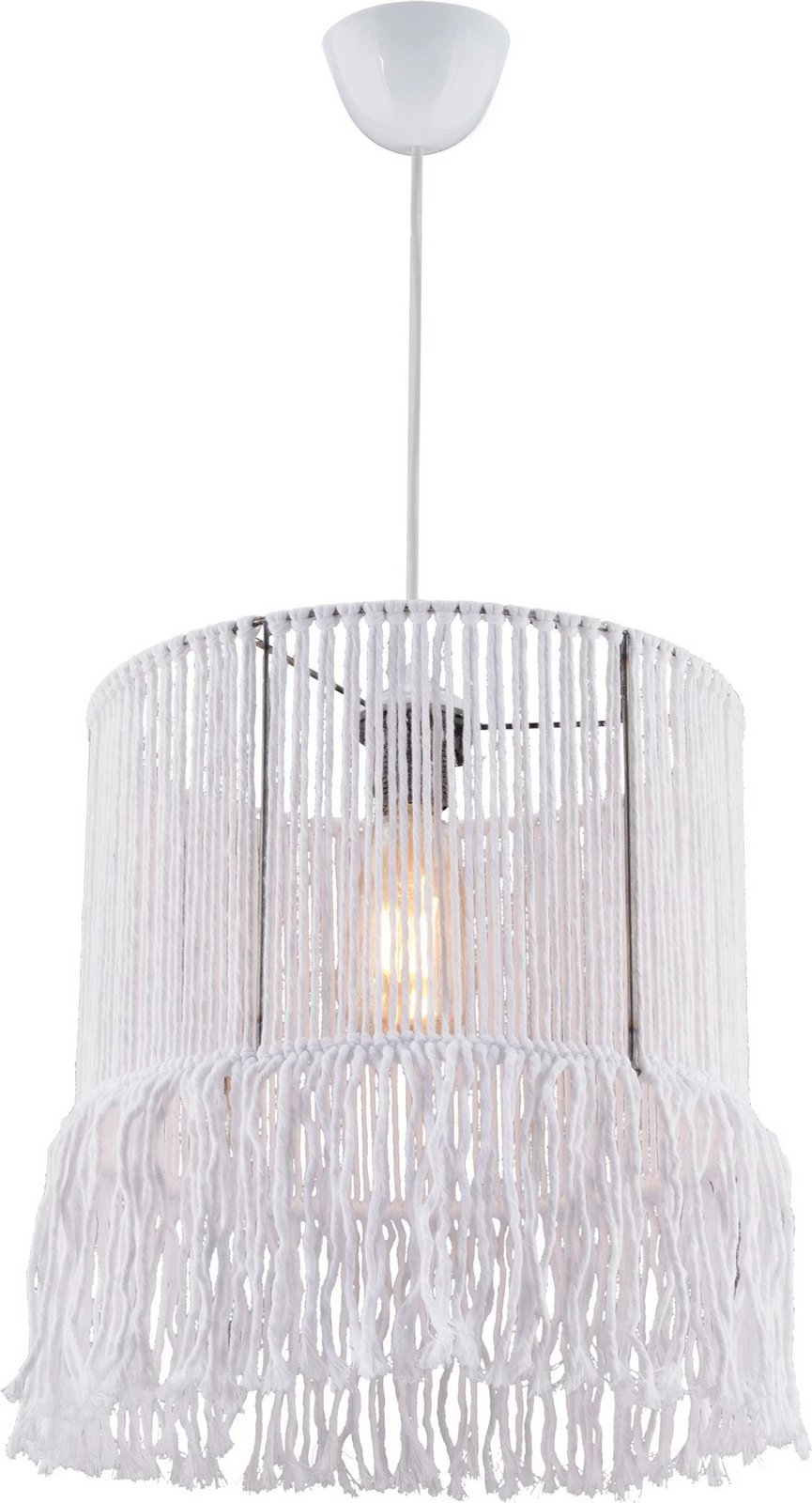 Llambë tavani Opviq, Ness Macrame, e bardhë