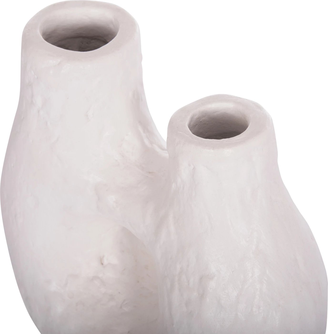 Vazo dekorative tavoline NAMENTIS FH4665.02S, terrakotë, ngjyrë e bardhë, 26x15x32.5cm