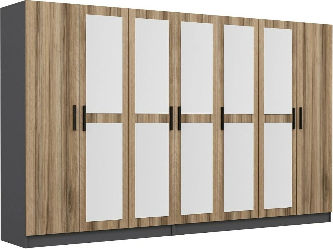 Dollap Skye Decor, ngjyrë dore, 315x190x52cm