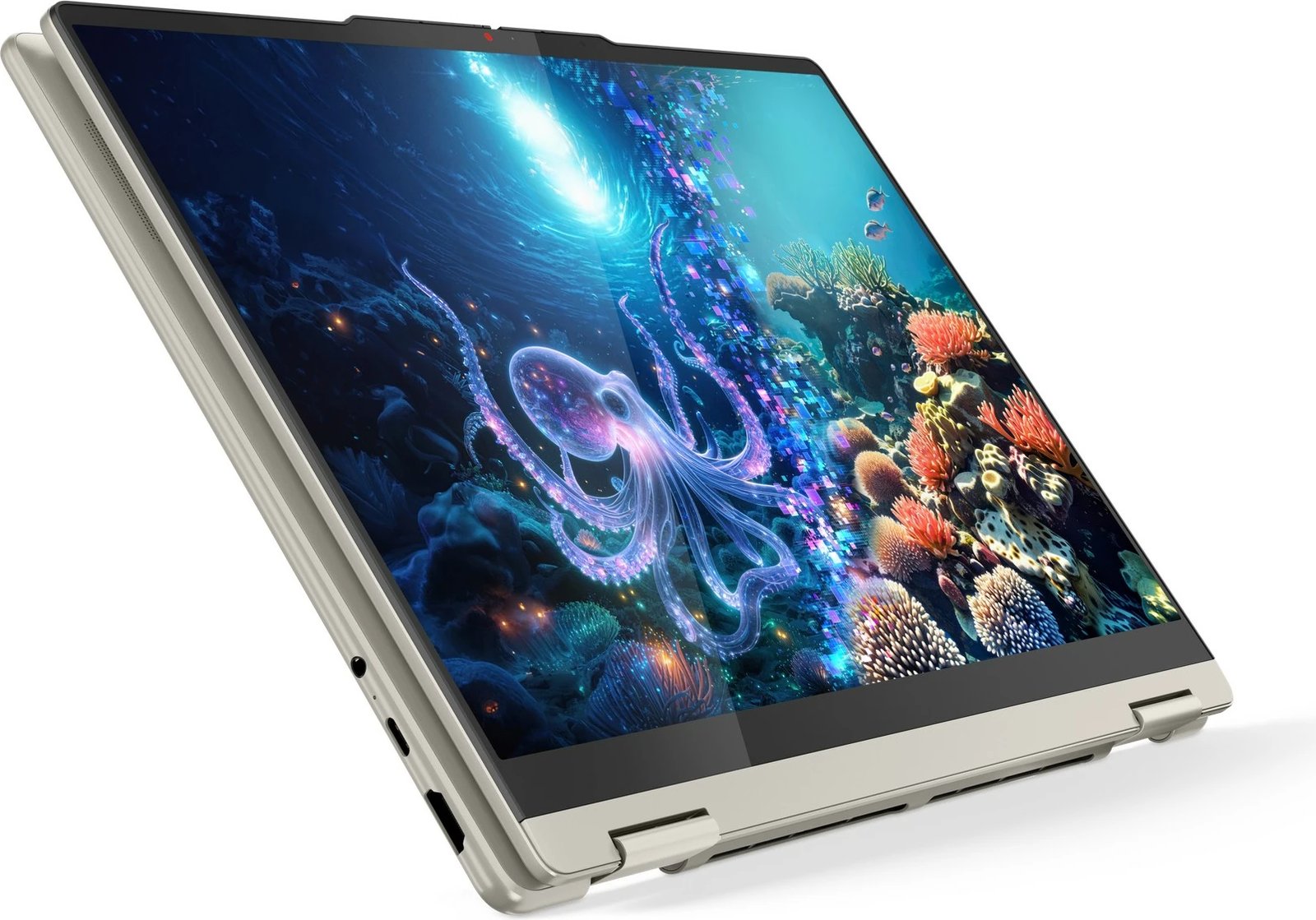 Kompjuter Lenovo Yoga 7 2-in-1 14AKP10 Ryzen AI 7 350, 16GB/1TB SSD, 14 inç, 2.8K, e bardhë