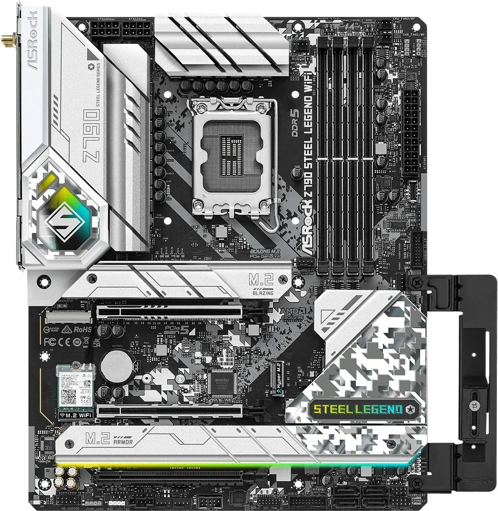 Pllakë amë Asrock Z790 Steel Legend, 1700 ATX