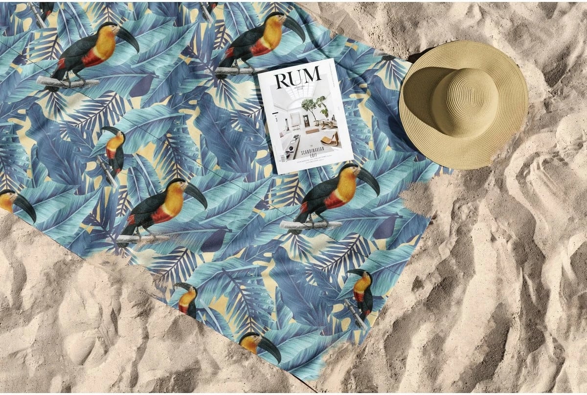 Peshqir plazhi Mijolnir, Tropic, 90x150cm