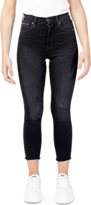 Xhinse për femra Tommy Hilfiger Jeans, të zeza 