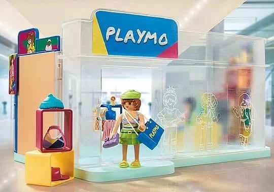 Set lodrash Playmobil My Life 71534 Clothing Boutique, 76 pjesë