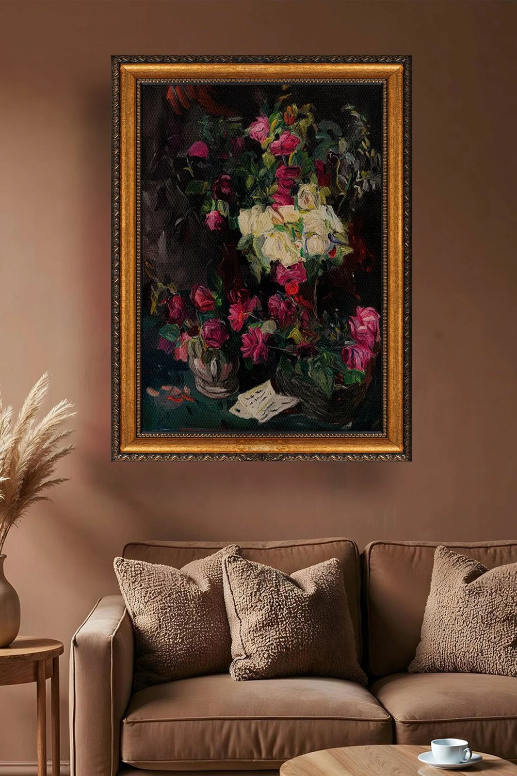 Pikturë dekorative në kanavacë me kornizë, shumëngjyrëshe, Wallity, ATCRCVCNVSMDL7, 50x70cm