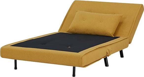 Karrige krevati Nextdeco Berlin Mustard