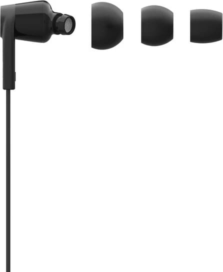 Kufje Belkin ROCKSTAR me tela, USB Type-C, të zeza