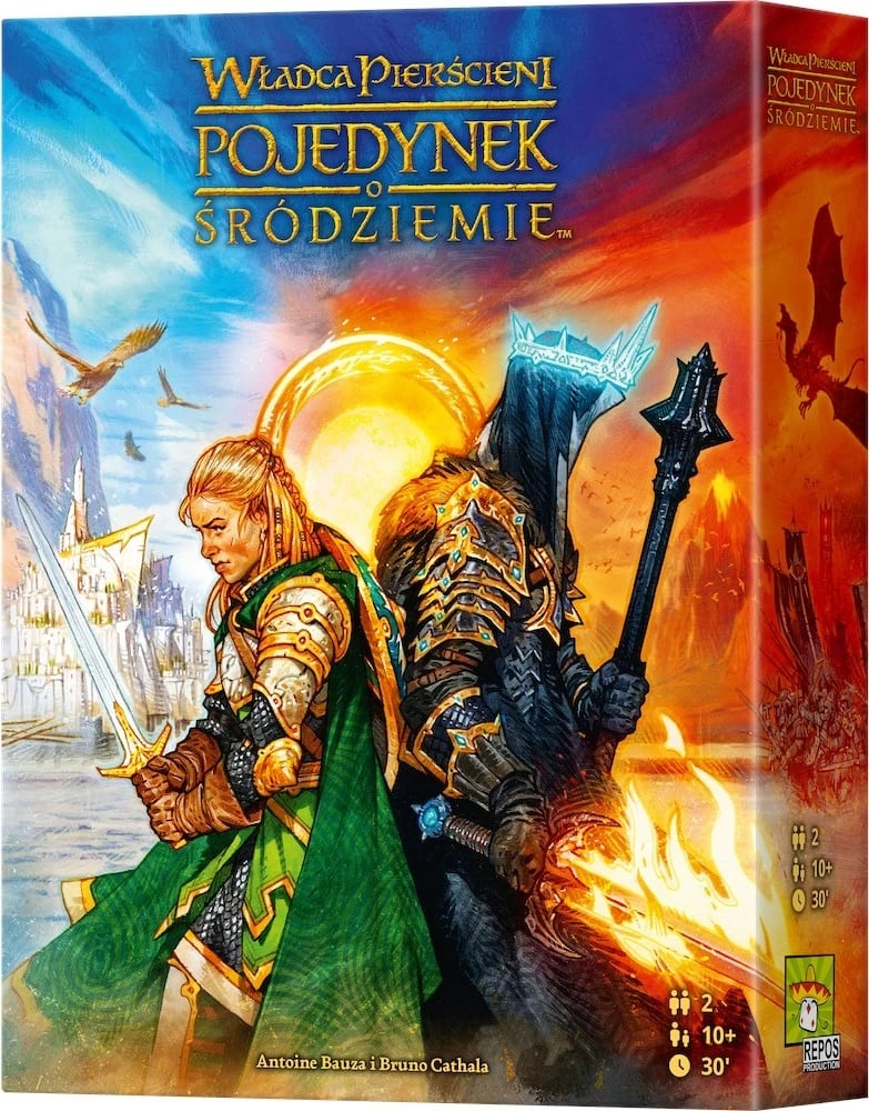 Lojë tavoline Rebel Lord of the Rings: Duel for the Ruler, për 2 lojtarë