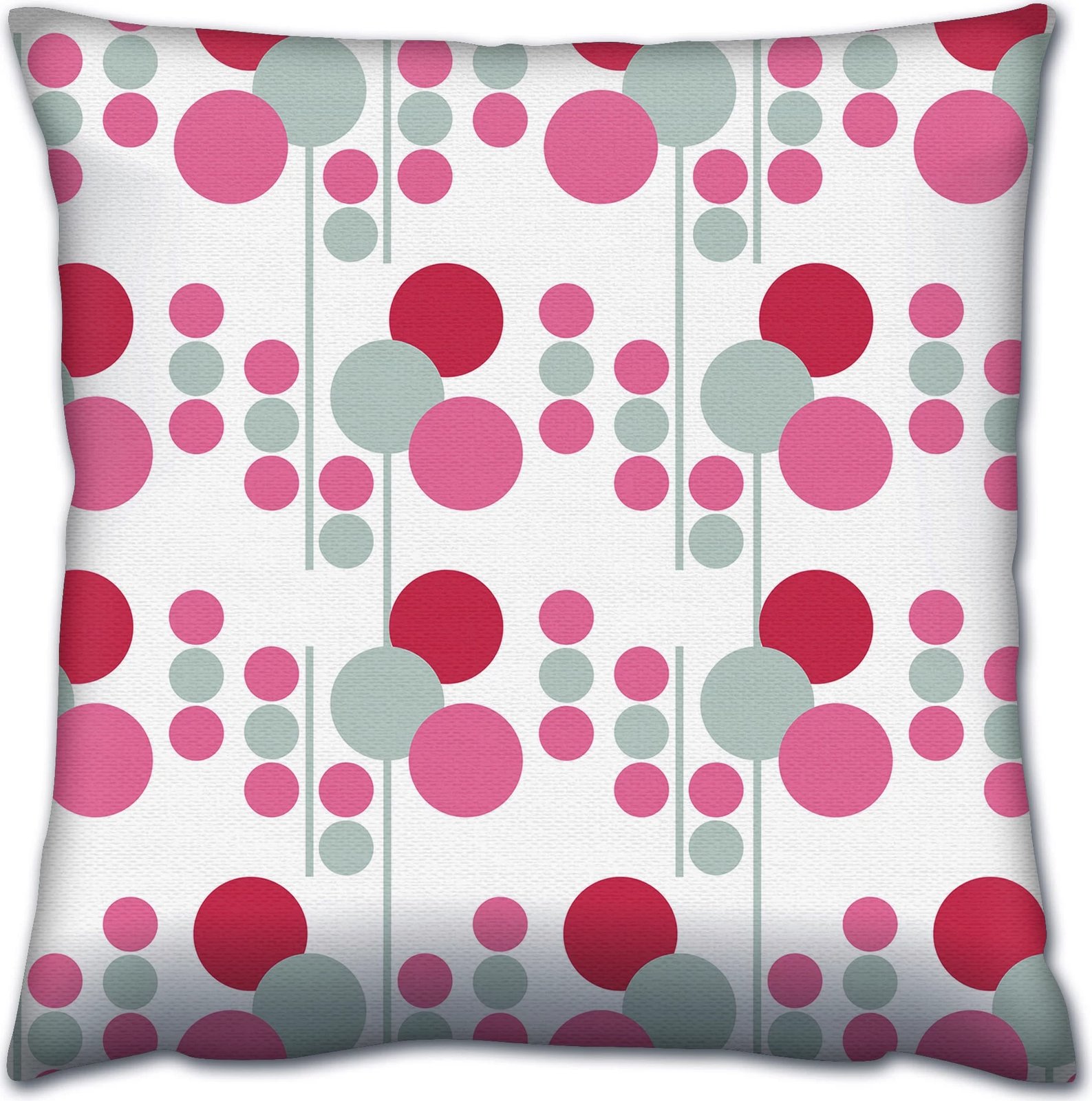 Jastëk dekorativ, shumëngjyrësh, Evila Originals, A14695, 43x43cm