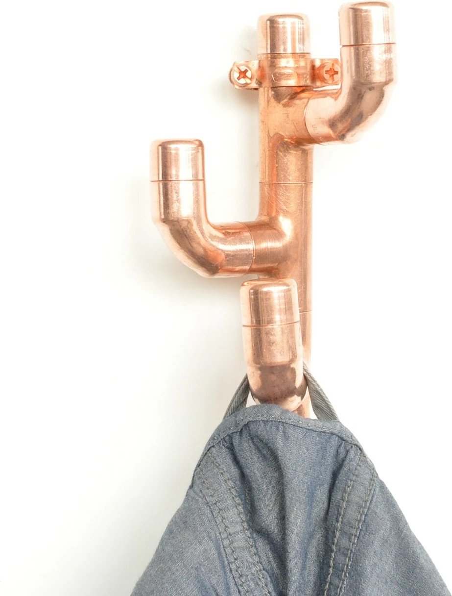 Varëse muri prej bakri, ngjyrë rozë ari, Cop008