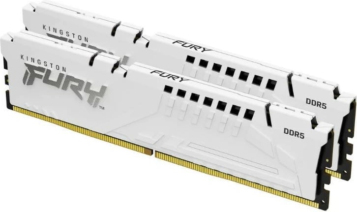 RAM Memorje Kingston FURY Beast KF560C36BWE2K2-32 32GB DDR5 6000MHz CL36 me radiator, e bardhë, set 2x16GB