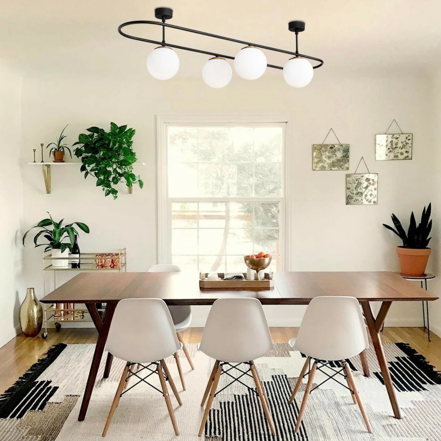 Llambadar Opviq, Abaküs - 4891, zi dhe bardhë Llambadar Opviq, Abaküs - 4891, zi dhe bardhë