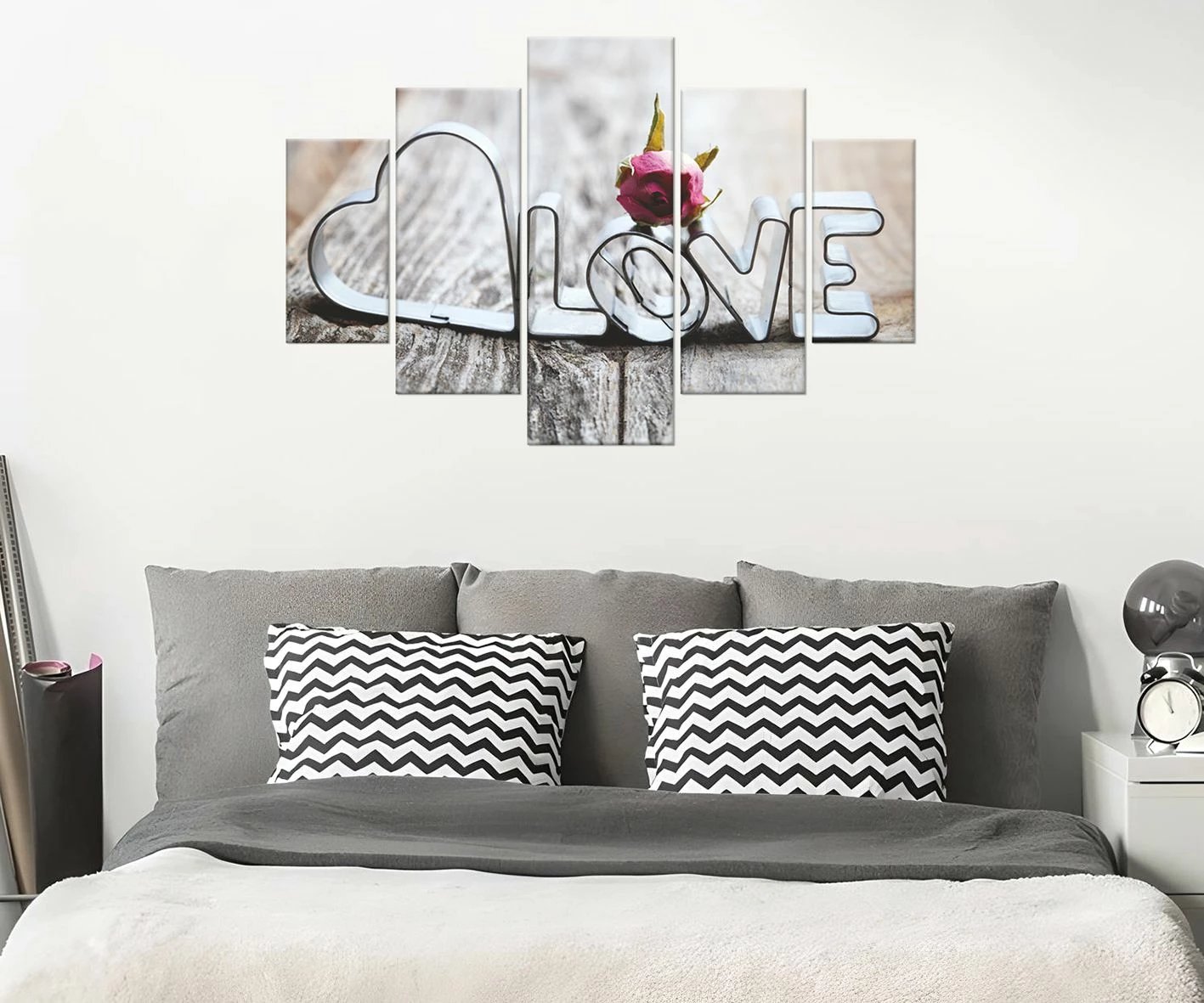 Pikturë dekorative MDF, 5 pjesë, Wallity, ST093