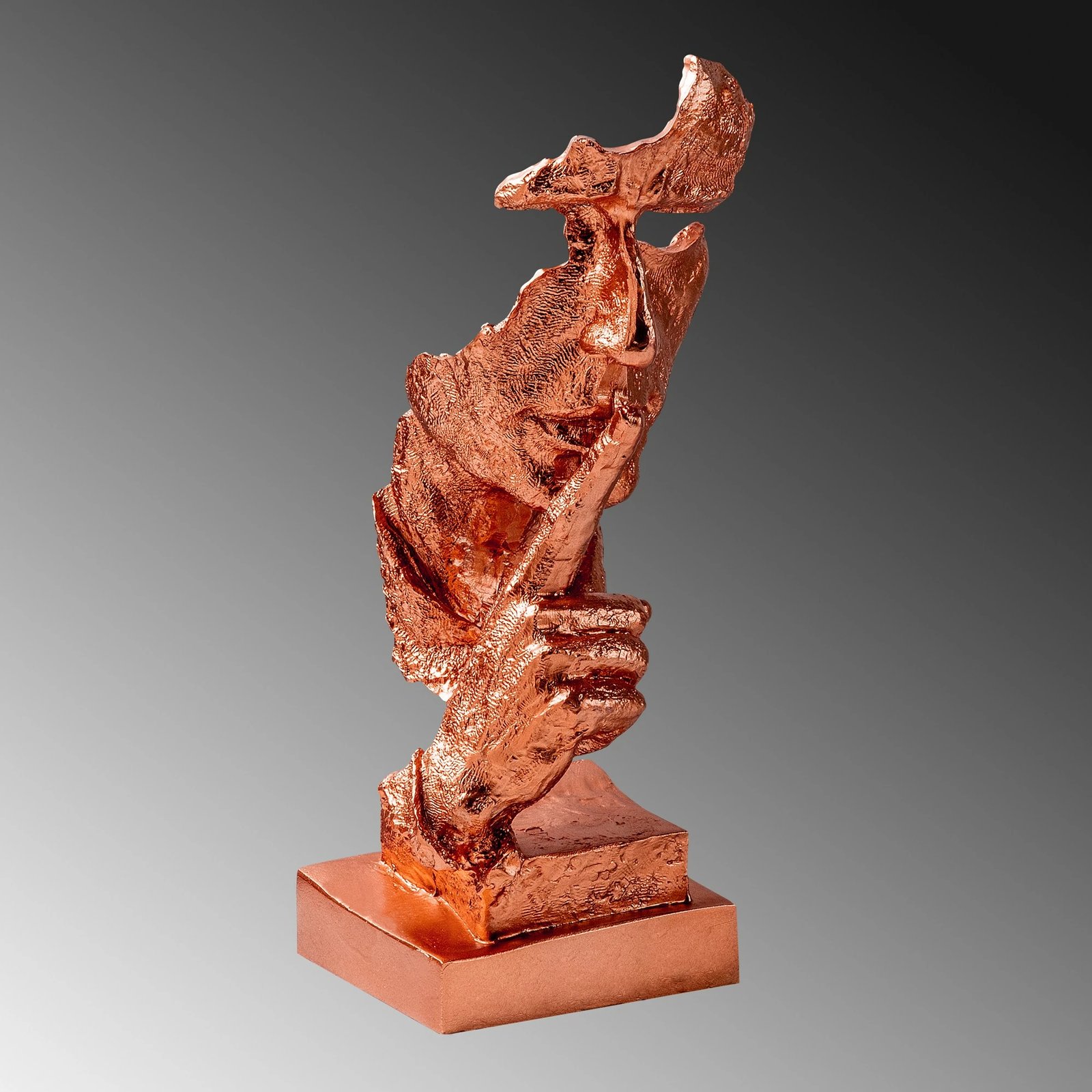 Objekt dekorativ, ngjyrë bakri, Evila Originals, Yak-031-A