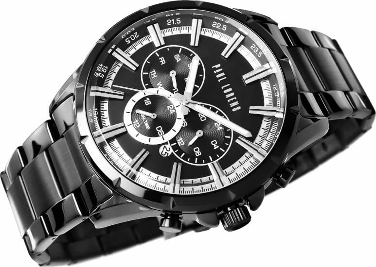 Orë dore për meshkuj Paul Lorens, e zezë