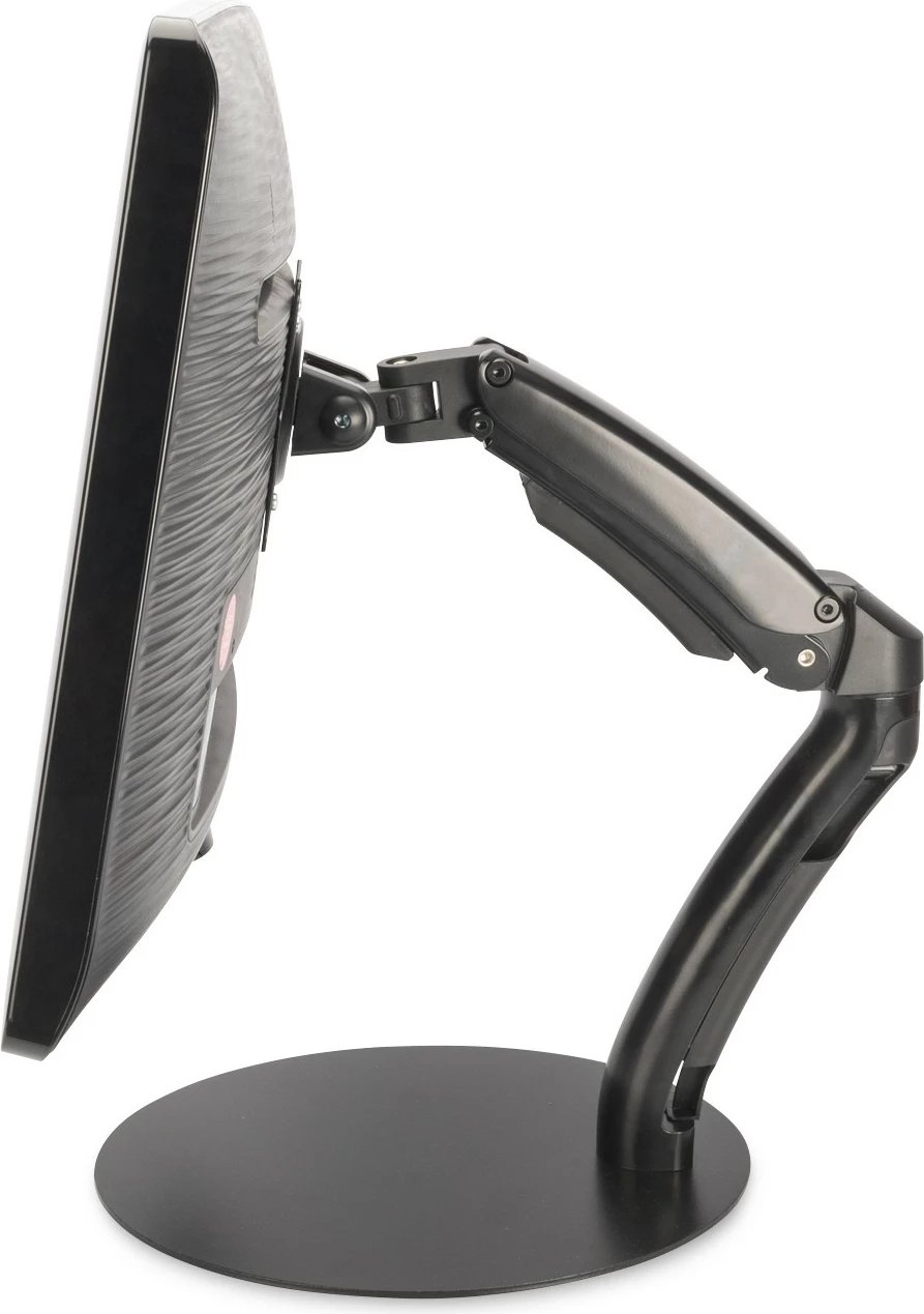 Mbajtëse monitori Digitus, universal, krah me gaz, 17-27 inç, e zezë