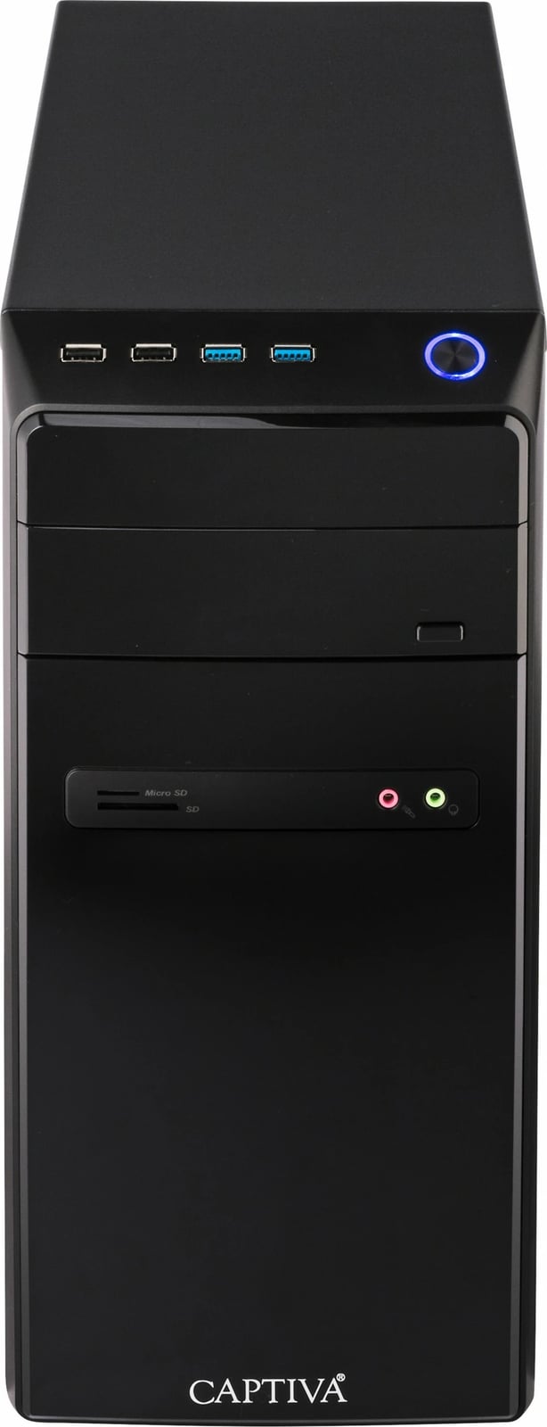 Kompjuter Captiva Power Starter I80-375, i5-14400, 2TB SSD, 64GB RAM, DVD-RW, WLAN, pa sistem operativ, zi