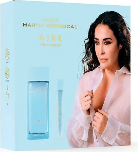 Eau de Toilette unisex Vicky Martin Berrocal Aire, 100ml set