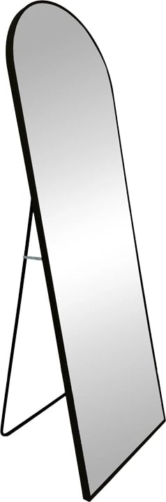 Pasqyrë Lorens Inart alumini e zezë 46x40x150cm