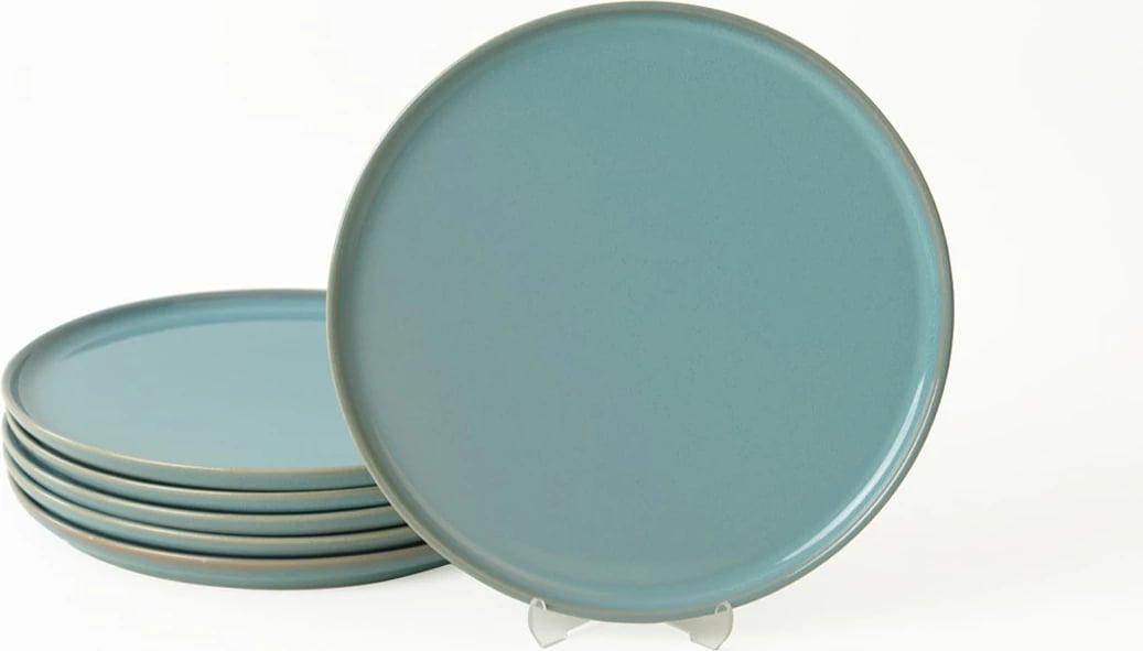 Set pjatash shërbimi (6 copë), Hermia Concept, ngjyrë tyrkiz, ST039106FQ07A000000MATSS00