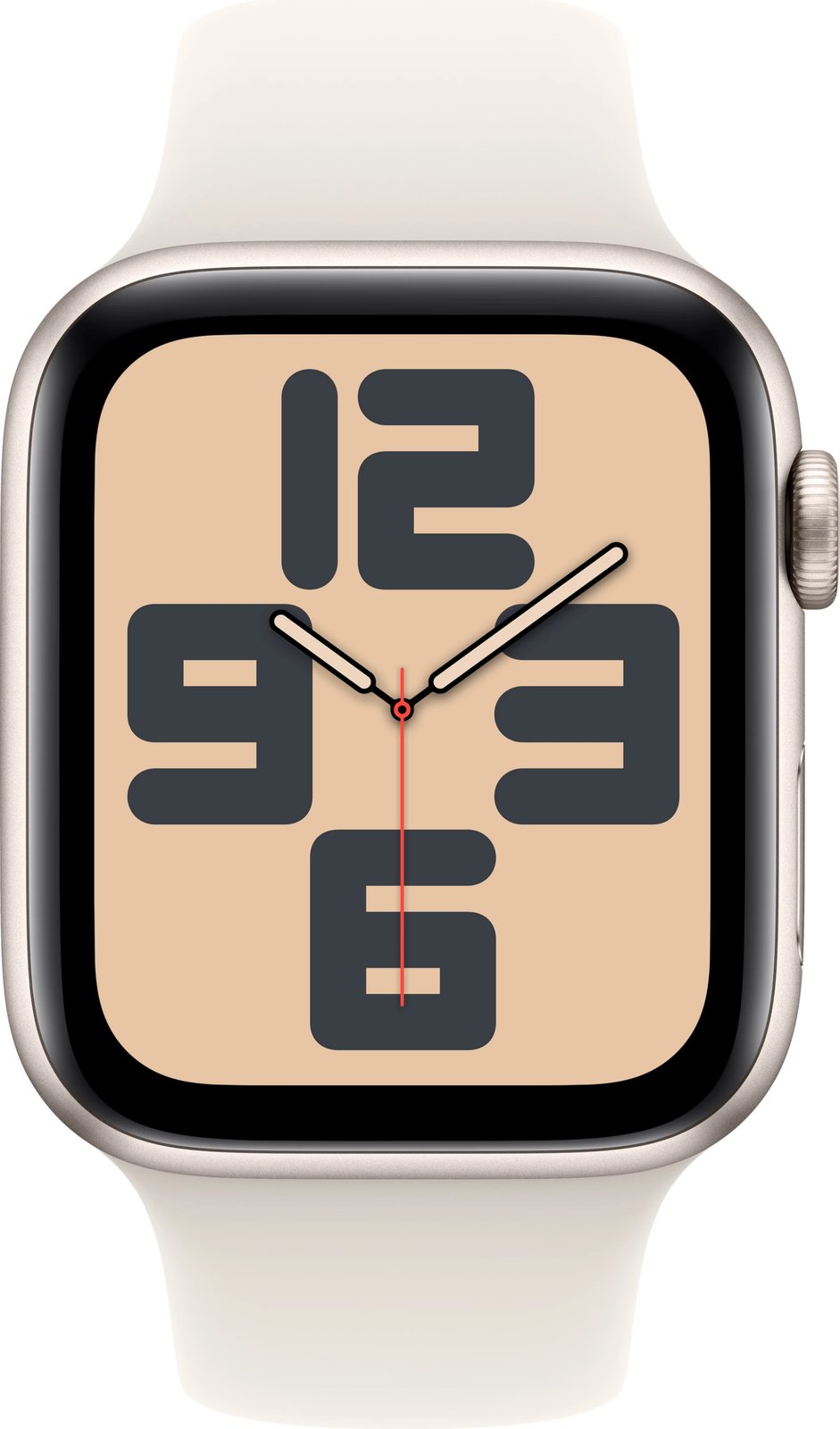 Apple Watch SE2 v3 GPS 40mm Starlight Alu Case with Starlight Sport Band - M/L