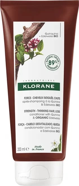 Balsam flokësh Klorane Quinine dhe Edelweiss, 200ml