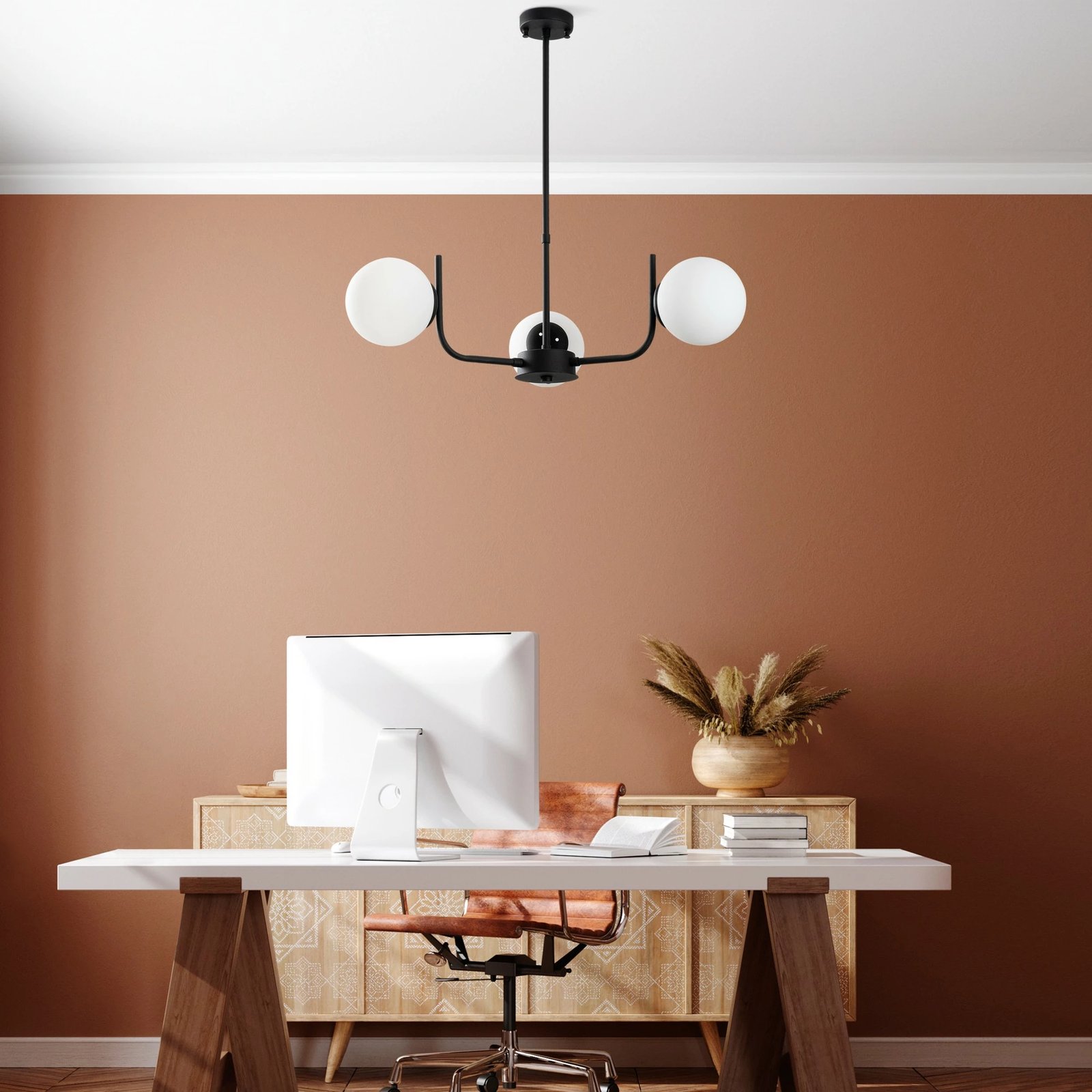 Llambë tavani Opviq, ngjyrë e zezë, Antler - 13767