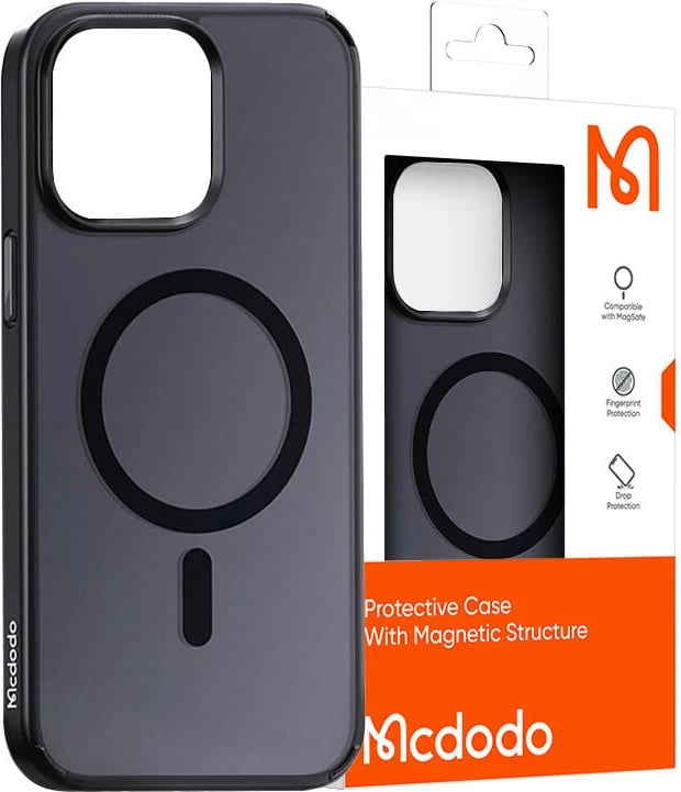 Mbështjellës magnetik Mcdodo PC-5353 për iPhone 15 Pro Max, zi