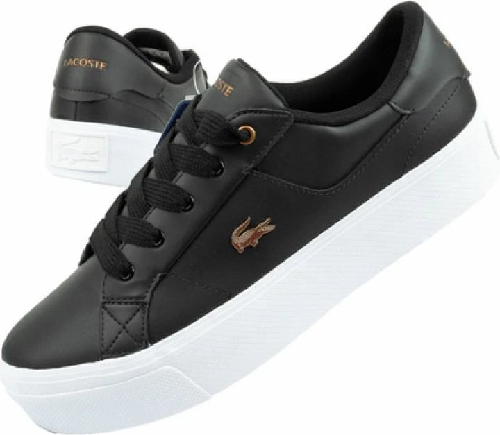 Atlete për femra Lacoste Ziane Platform W 13312, të zeza