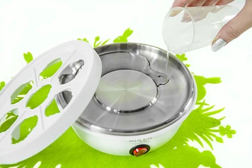 Zierëse veze, Adler AD 4459, 7 vezë, 360W max 450W, auto fikje me sinjal, filxhan matës me gjilpërë, e bardhë