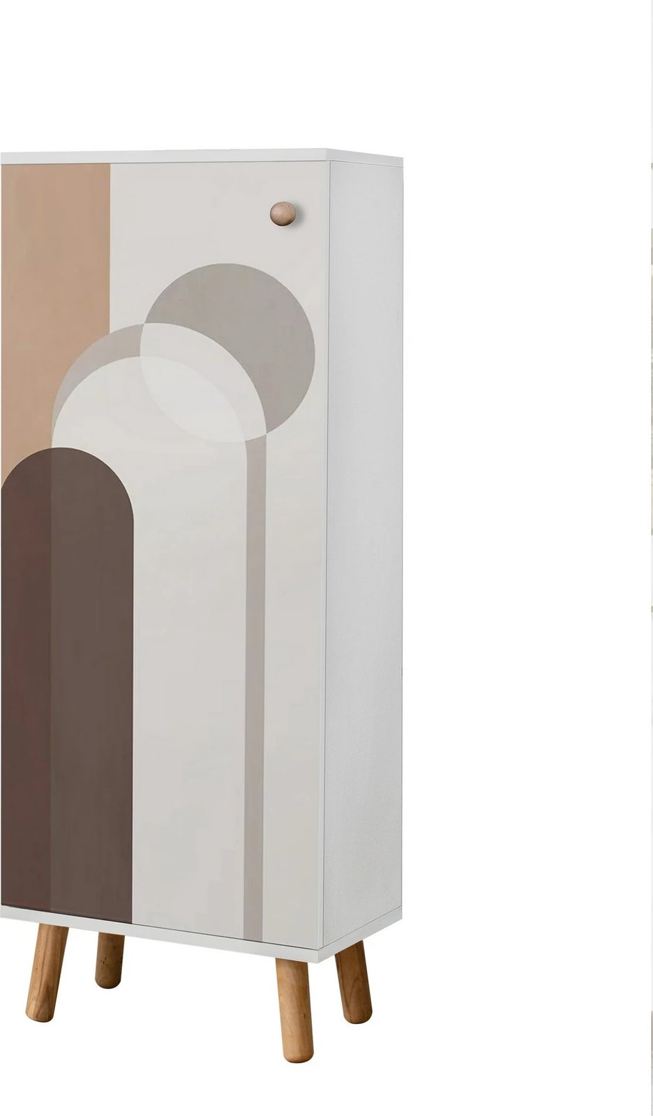 Set mobiljesh për korridor Skye Decor, ngjyrë e bardhë dhe gur, 948-0900