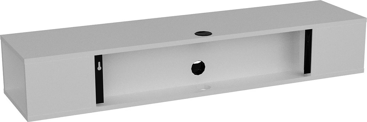 Komodë TV Hanah Home, Peti, e bardhë