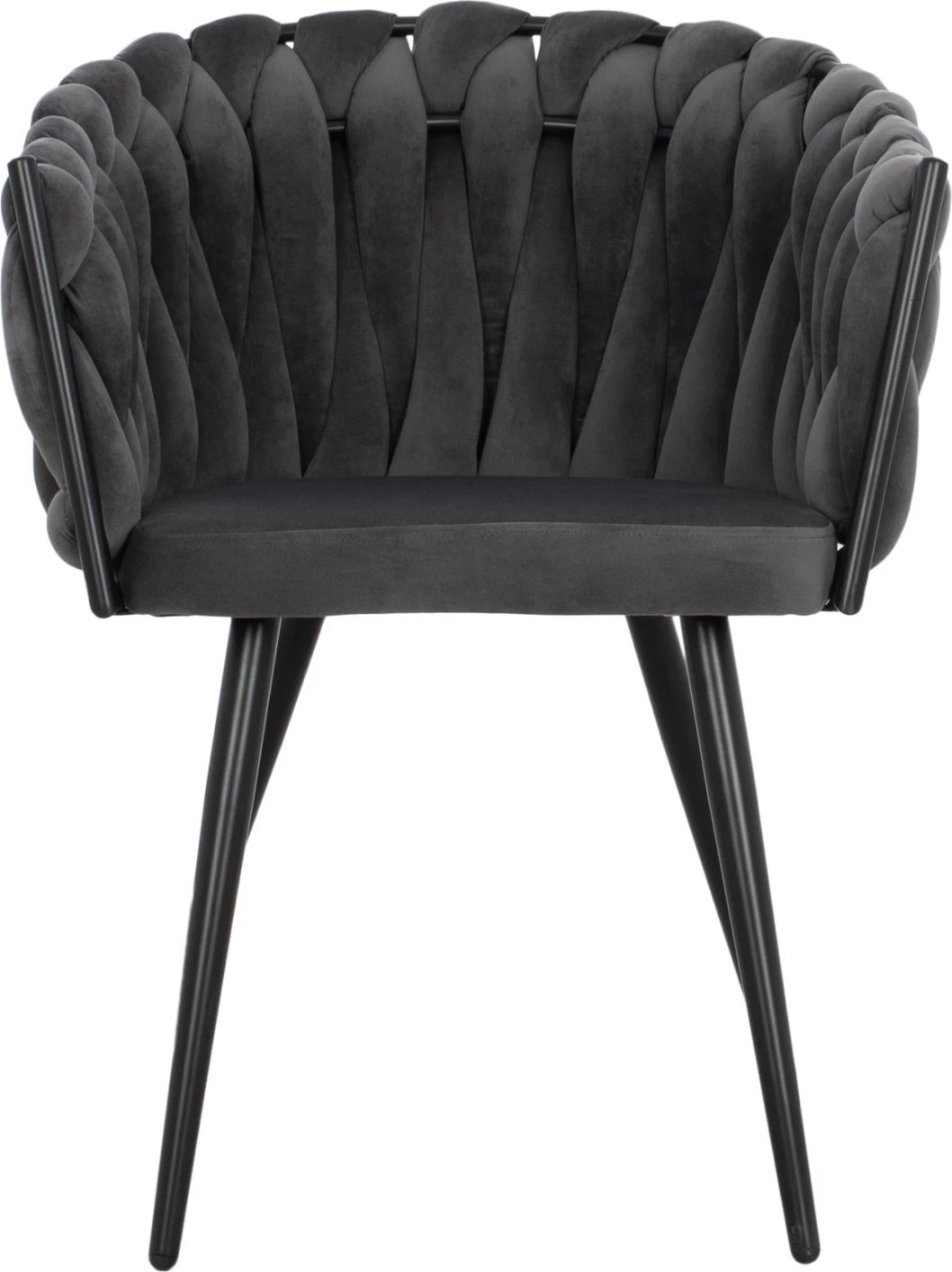 Karrige Luanda, kadife, ngjyrë molle të kalbur, FH8741.01, 60x54x78 cm, set prej 2 copë