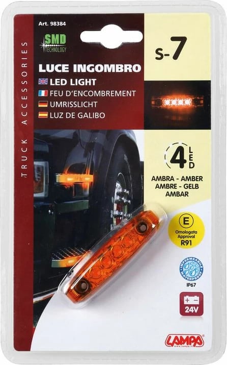 Lampa Led Sinjalizuese Kamioni 24v