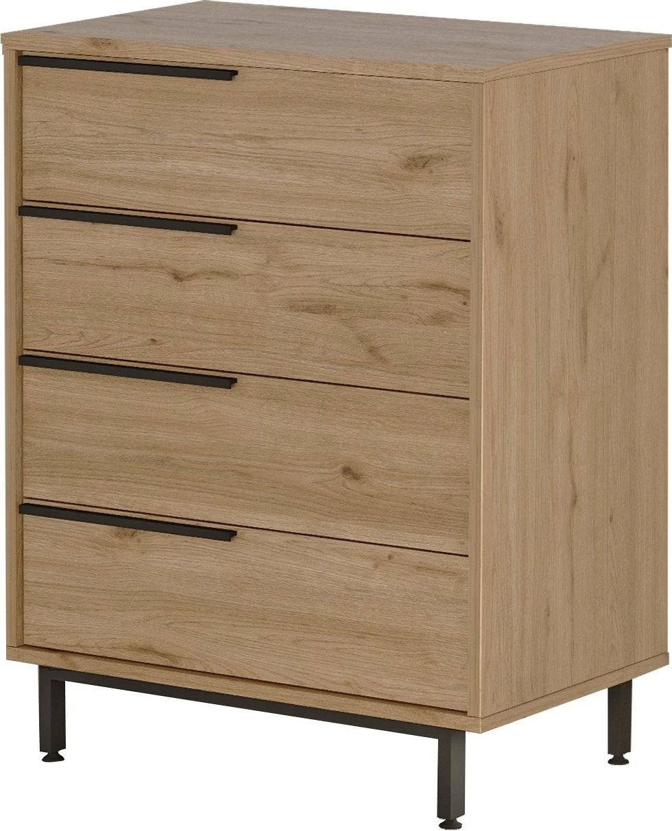 Komodë Hanah Home, On17-S, ngjyrë arre