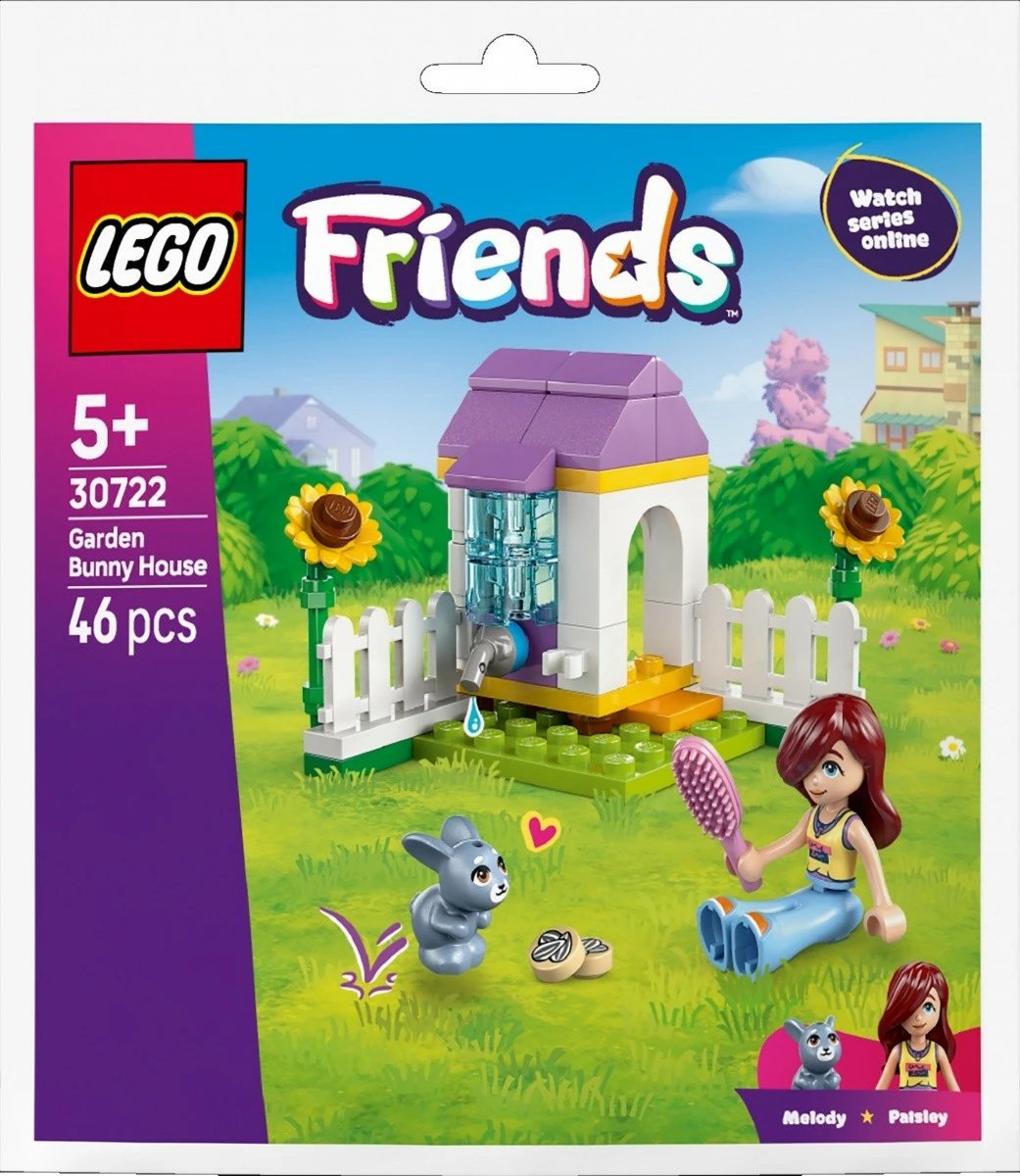 Set konstruktiv LEGO Friends 30722 Garden Bunny House 46 pjesë moshat 5+ plastikë set i vogël