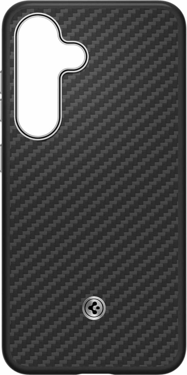 Mbështjellës Spigen Enzo Aramid GP-FPS931PGABW për Samsung Galaxy S25, MagFit, i zi