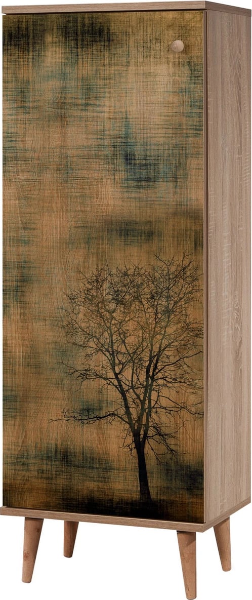 Dollap për këpucë Skye Decor, ngjyrë lisi Sonoma, Filinta - 729