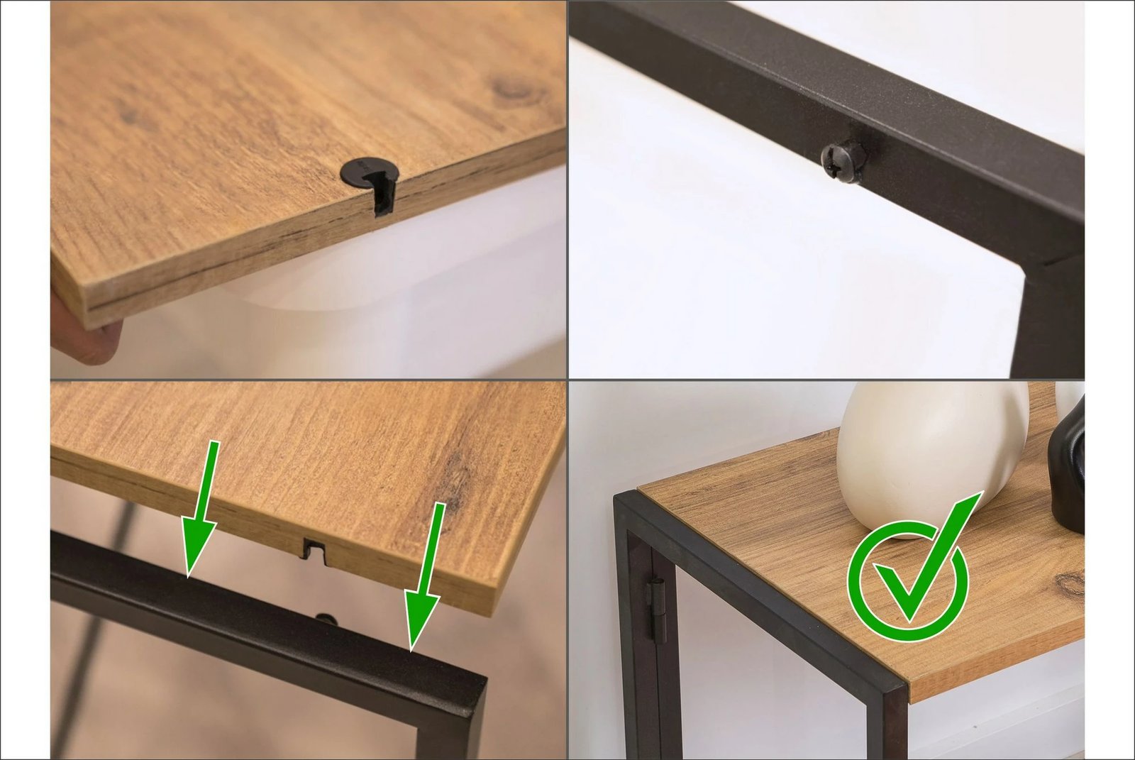 Komodë TV Skye Decor, Sky Rafix, ngjyrë Atlantic Pine dhe e zezë